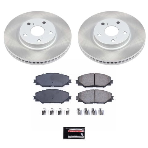 Power Stop 2016 Scion iM Front and Rear Semi-Coated Rotor Kit (1x psbSC3054, 1x psbSC7753) thumbnail 7