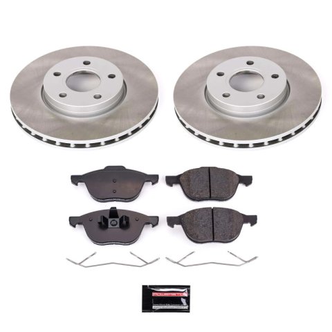Power Stop 12-13 Volvo C30 Front and Rear Semi-Coated Rotor Kit (1x psbSC4613, 1x psbSC5976) thumbnail 6