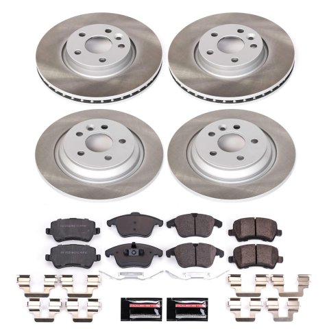 Power Stop 15-18 Volvo S60 Front and Rear Semi-Coated Rotor Kit (1x psbSC4700, 1x psbSC4704) thumbnail 4