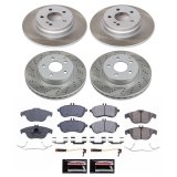 Power Stop 08-12 Mercedes-Benz C300 Front and Rear Semi-Coated Rotor Kit (1x psbSC5625, 1x psbSC7766) thumbnail 5