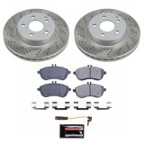 Power Stop 08-12 Mercedes-Benz C300 Front and Rear Semi-Coated Rotor Kit (1x psbSC5625, 1x psbSC7766) thumbnail 6