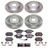 Power Stop 2009 Volkswagen Passat Front and Rear Semi-Coated Rotor Kit (1x psbSC2259, 1x psbSC7811) thumbnail 4