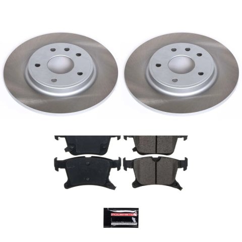 Power Stop 17-23 Chrysler Pacifica Front and Rear Semi-Coated Rotor Kit (1x psbSC5959, 1x psbSC7845) thumbnail 6
