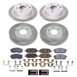 Power Stop 07-10 Nissan Altima Front and Rear Semi-Coated Rotor Kit (1x psbSC241, 1x psbSC7864) thumbnail 4
