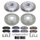 Power Stop 17-22 Nissan TITAN Front and Rear Semi-Coated Rotor Kit (1x psbSC5821, 1x psbSC7874) thumbnail 5