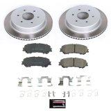 Power Stop 17-22 Nissan TITAN Front and Rear Semi-Coated Rotor Kit (1x psbSC5821, 1x psbSC7874) thumbnail 6