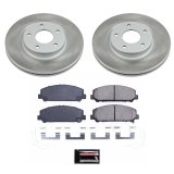 Power Stop 17-22 Nissan TITAN Front and Rear Semi-Coated Rotor Kit (1x psbSC5821, 1x psbSC7874) thumbnail 7