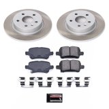 Power Stop 2016 Chevrolet Cruze Front and Rear Semi-Coated Rotor Kit (1x psbSC7399, 1x psbSC7896) thumbnail 6
