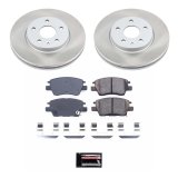 Power Stop 2016 Chevrolet Cruze Front and Rear Semi-Coated Rotor Kit (1x psbSC7399, 1x psbSC7896) thumbnail 7