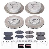 Power Stop 17-22 Kia Sportage Front and Rear Semi-Coated Rotor Kit (1x psbSC7343, 1x psbSC7729) thumbnail 5
