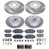 Power Stop 18-23 Toyota Camry Front and Rear Semi-Coated Rotor Kit (1x psbSC7895, 1x psbSC7905) thumbnail 5