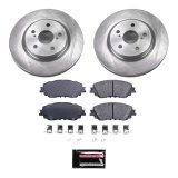 Power Stop 18-23 Toyota Camry Front and Rear Semi-Coated Rotor Kit (1x psbSC7895, 1x psbSC7905) thumbnail 9