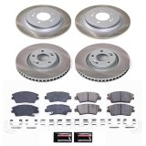 Power Stop 17-22 Kia Sportage Front and Rear Semi-Coated Rotor Kit (1x psbSC7343, 1x psbSC8016) thumbnail 4