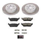 Power Stop 18-21 Ford Expedition Front and Rear Semi-Coated Rotor Kit (1x psbSC3167, 1x psbSC8030) thumbnail 7