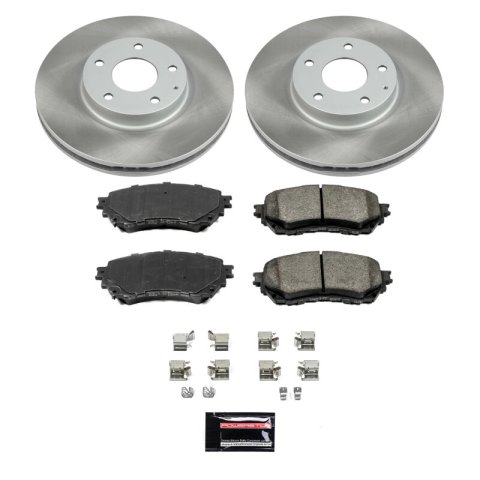Power Stop 16-18 Mazda 6 Front and Rear Semi-Coated Rotor Kit (1x psbSC6968, 1x psbSC8068) thumbnail 6