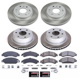 Power Stop 05-06 GMC Sierra 1500 Front and Rear Semi-Coated Rotor Kit (1x psbSC2046, 1x psbSC2067) thumbnail 5
