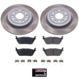Power Stop 19-23 Ram 1500 Front and Rear Semi-Coated Rotor Kit (1x psb17-2179, 2x psbAR86004SCR, 1x psbSC8184) thumbnail 6