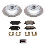 Power Stop 2019 Hyundai Santa Fe XL Front and Rear Semi-Coated Rotor Kit (1x psbSC7513, 1x psbSC8283) thumbnail 7