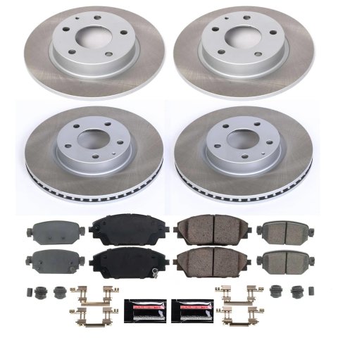 Power Stop 17-18 Mazda 3 Front and Rear Semi-Coated Rotor Kit (1x psbSC6971, 1x psbSC7515) thumbnail 5