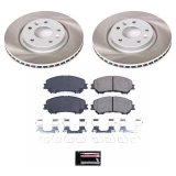 Power Stop 18-20 Nissan Rogue Front and Rear Semi-Coated Rotor Kit (1x psbSC7036, 1x psbSC8313) thumbnail 6