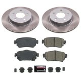 Power Stop 18-20 Nissan Rogue Front and Rear Semi-Coated Rotor Kit (1x psbSC7036, 1x psbSC8313) thumbnail 7