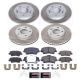 Power Stop 2019 Hyundai Elantra Front and Rear Semi-Coated Rotor Kit (1x psbSC7370, 1x psbSC7904) thumbnail 5