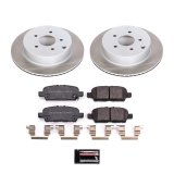Power Stop 2019 Infiniti QX60 Front and Rear Semi-Coated Rotor Kit (1x psbSC6496, 1x psbSC8021) thumbnail 7