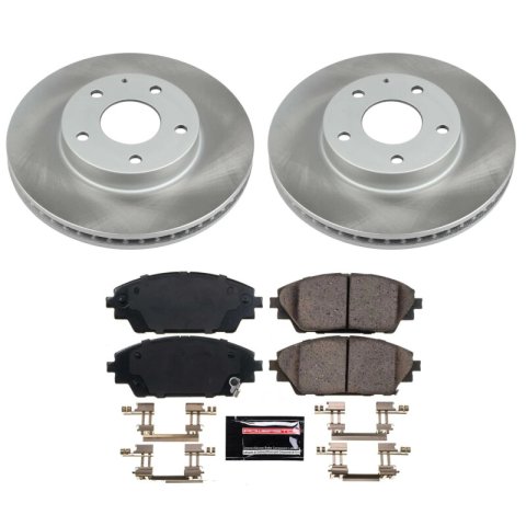 Power Stop 19-21 Mazda CX-3 Front and Rear Semi-Coated Rotor Kit (1x psbSC6974, 1x psbSC7515) thumbnail 6