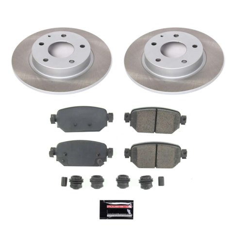 Power Stop 19-21 Mazda CX-3 Front and Rear Semi-Coated Rotor Kit (1x psbSC6974, 1x psbSC7515) thumbnail 7
