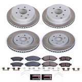 Power Stop 16-22 Nissan Frontier Front and Rear Semi-Coated Rotor Kit (1x psbSC4621, 1x psbSC8325) thumbnail 5