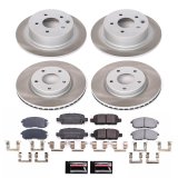 Power Stop 2019 Nissan Sentra Front and Rear Semi-Coated Rotor Kit (1x psbSC6961, 1x psbSC8335) thumbnail 5