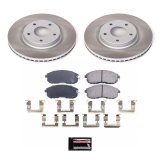 Power Stop 2019 Nissan Sentra Front and Rear Semi-Coated Rotor Kit (1x psbSC8327, 1x psbSC8335) thumbnail 5