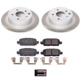 Power Stop 2019 Nissan Sentra Front and Rear Semi-Coated Rotor Kit (1x psbSC8327, 1x psbSC8335) thumbnail 6