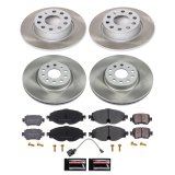 Power Stop 15-18 Volkswagen GTI Front and Rear Semi-Coated Rotor Kit (1x psbSC7053, 1x psbSC7082) thumbnail 5