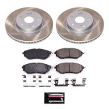 Power Stop 2015 Subaru Legacy Front and Rear Semi-Coated Rotor Kit (1x psbSC7039, 1x psbSC8404) thumbnail 6