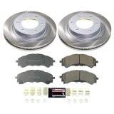 Power Stop 19-22 Ford Ranger Front and Rear Semi-Coated Rotor Kit (1x psbSC8413, 1x psbSC8430) thumbnail 6
