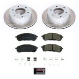 Power Stop 19-22 Ford Ranger Front and Rear Semi-Coated Rotor Kit (1x psbSC8413, 1x psbSC8430) thumbnail 7