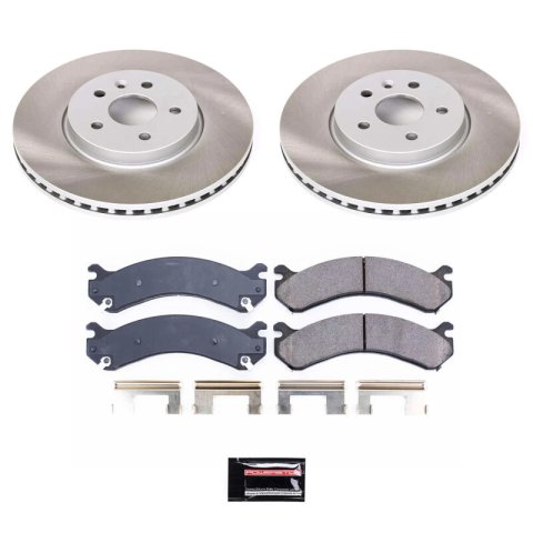Power Stop 18-22 Buick Encore Front and Rear Semi-Coated Rotor Kit (1x psbSC8316, 1x psbSC8488) thumbnail 6