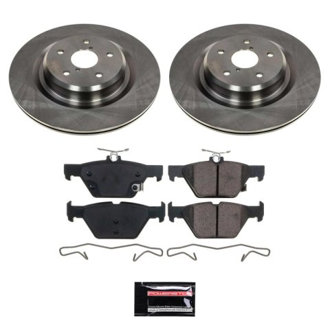 Power Stop 19-20 Subaru Ascent Front and Rear Semi-Coated Rotor Kit (1x psbSC8479, 1x psbSC8493) thumbnail 2