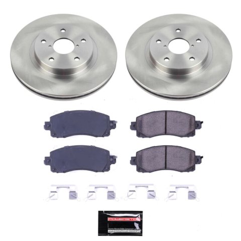 Power Stop 19-22 Subaru Forester Front and Rear Semi-Coated Rotor Kit (1x psbSC8480, 1x psbSC8495) thumbnail 6