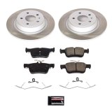 Power Stop 17-20 Ford Fusion Front and Rear Semi-Coated Rotor Kit (1x psbSC6399, 1x psbSC8533) thumbnail 7