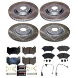 Power Stop 18-20 Audi Q5 Front and Rear Semi-Coated Rotor Kit (1x psbSC8043, 1x psbSC8551) thumbnail 5