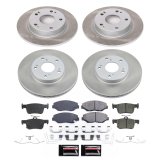 Power Stop 20-21 Honda Civic Front and Rear Semi-Coated Rotor Kit (1x psbSC1043, 1x psbSC8330) thumbnail 5