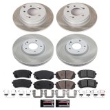 Power Stop 2017 Kia Optima Front and Rear Semi-Coated Rotor Kit (1x psbSC7505, 1x psbSC8621) thumbnail 5