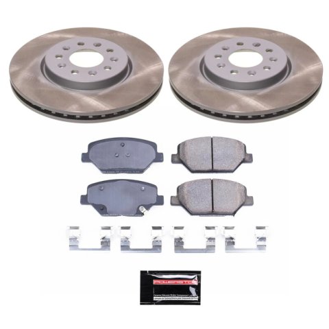 Power Stop 17-18 Buick Envision Front and Rear Semi-Coated Rotor Kit (1x psbSC7661, 1x psbSC8624) thumbnail 6