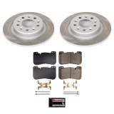 Power Stop 2020 Chevrolet Malibu Front and Rear Semi-Coated Rotor Kit (1x psbSC7400, 1x psbSC8676) thumbnail 7
