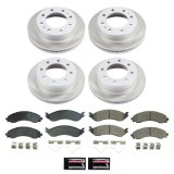 Power Stop 21-23 Chevrolet Express 2500 Front and Rear Semi-Coated Rotor Kit (1x psbSC8746, 1x psbSC8767) thumbnail 5