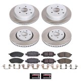 Power Stop 10-12 Infiniti FX35 Front and Rear Semi-Coated Rotor Kit (1x psbSC5264, 1x psbSC8021) thumbnail 5