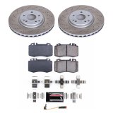 Power Stop 05-06 Mercedes-Benz SLK350 Front and Rear Semi-Coated Rotor Kit (1x psbSC2950, 1x psbSC620) thumbnail 5