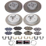 Power Stop 2011 Mini Cooper Front and Rear Semi-Coated Rotor Kit (1x psbSC6331, 1x psbSC8842) thumbnail 5